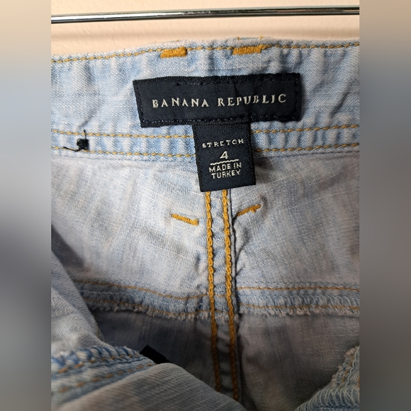 Bananna Republic Jeans Stretch Size 4 - Picture 9 of 10